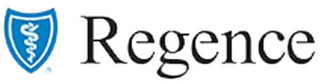 The Regence logo featuring black text with a blue shield and a white medical symbol on the left - Dentist University Place WA The Regence logo featuring black text with a blue shield and a white medical symbol on the left - Dentist University Place WA